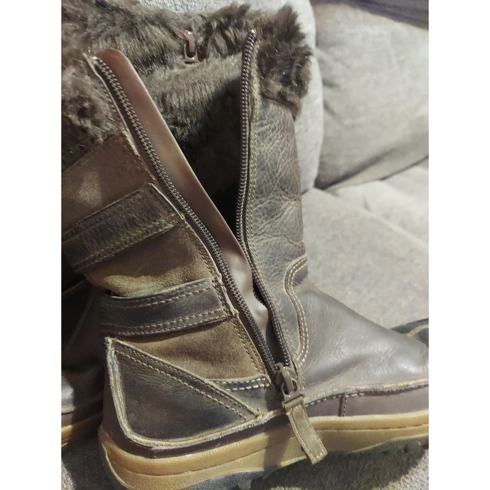 Merrell Decora Chant Boots Brown  Waterproof Leather Insulated 200g Women's 6.5
